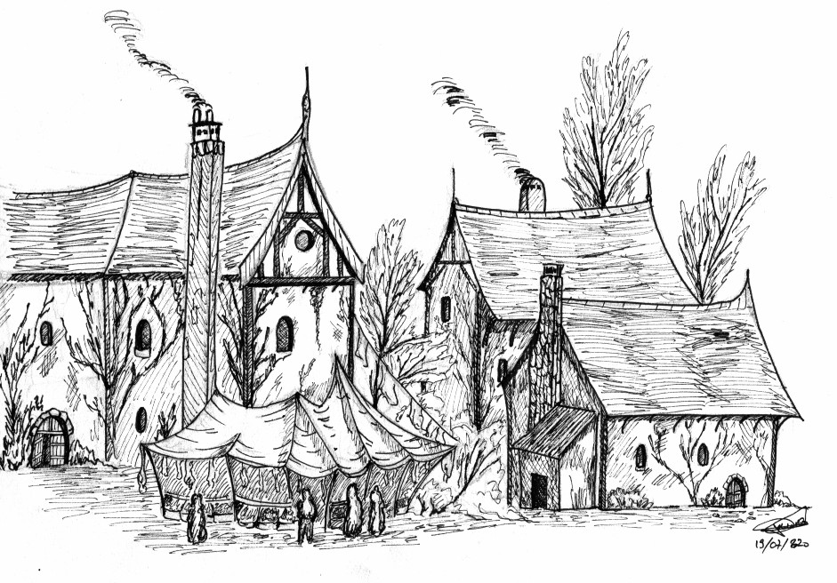 image de comptoire médiévale